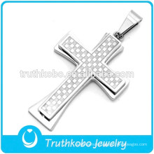2016 Cheap Price High Quality Stainless Steel Cross Fashion Necklace Jewelry Pendant Male Wholesale